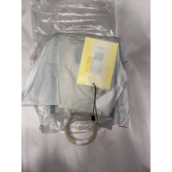 Marc Jacobs The Jacquard Mini Tote Bag in a beige canvas material New With Tags - Picture 11 of 11